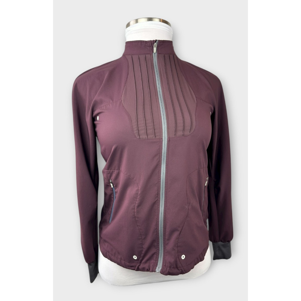Nike x Undercover Lab Gyakusou Packable Jacket Purple Full Zip Hooded Size Large - Picture 2 of 16